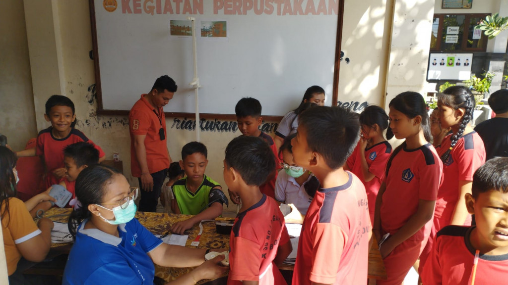 POSYANDU REMAJA DESA ANGANTAKA DI SDN 1 ANGANTAKA